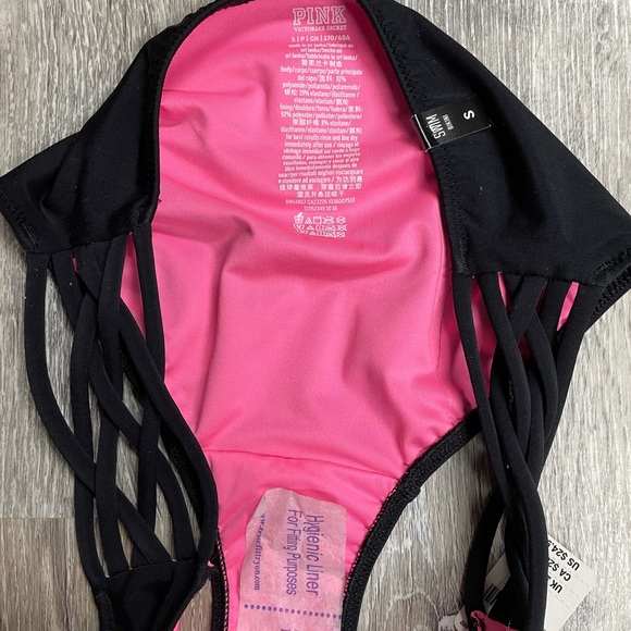 Victoria’s Secret Pink black bikini, size S. - Picture 3 of 5